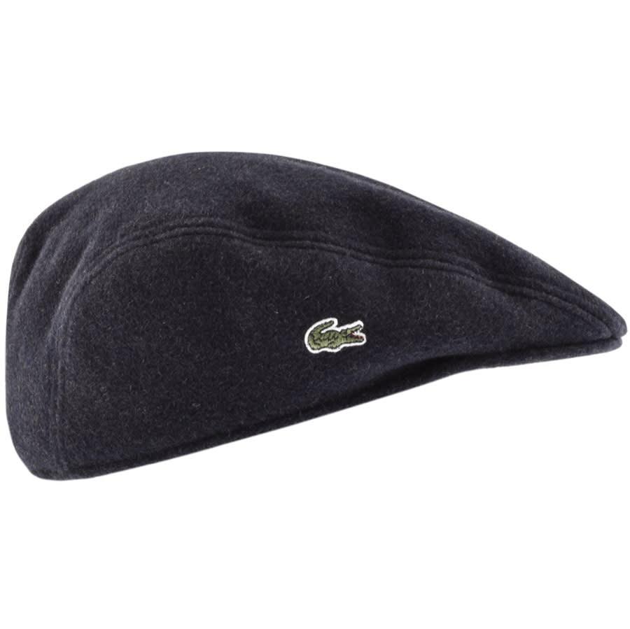 Lacoste Flat Cap in Blue for Men Lyst UK
