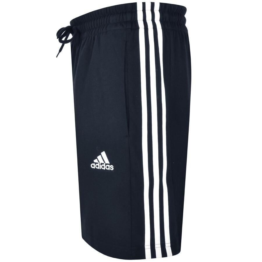 Originals Adidas Essentials Three Stripes Shorts in Blue for Men | Lyst