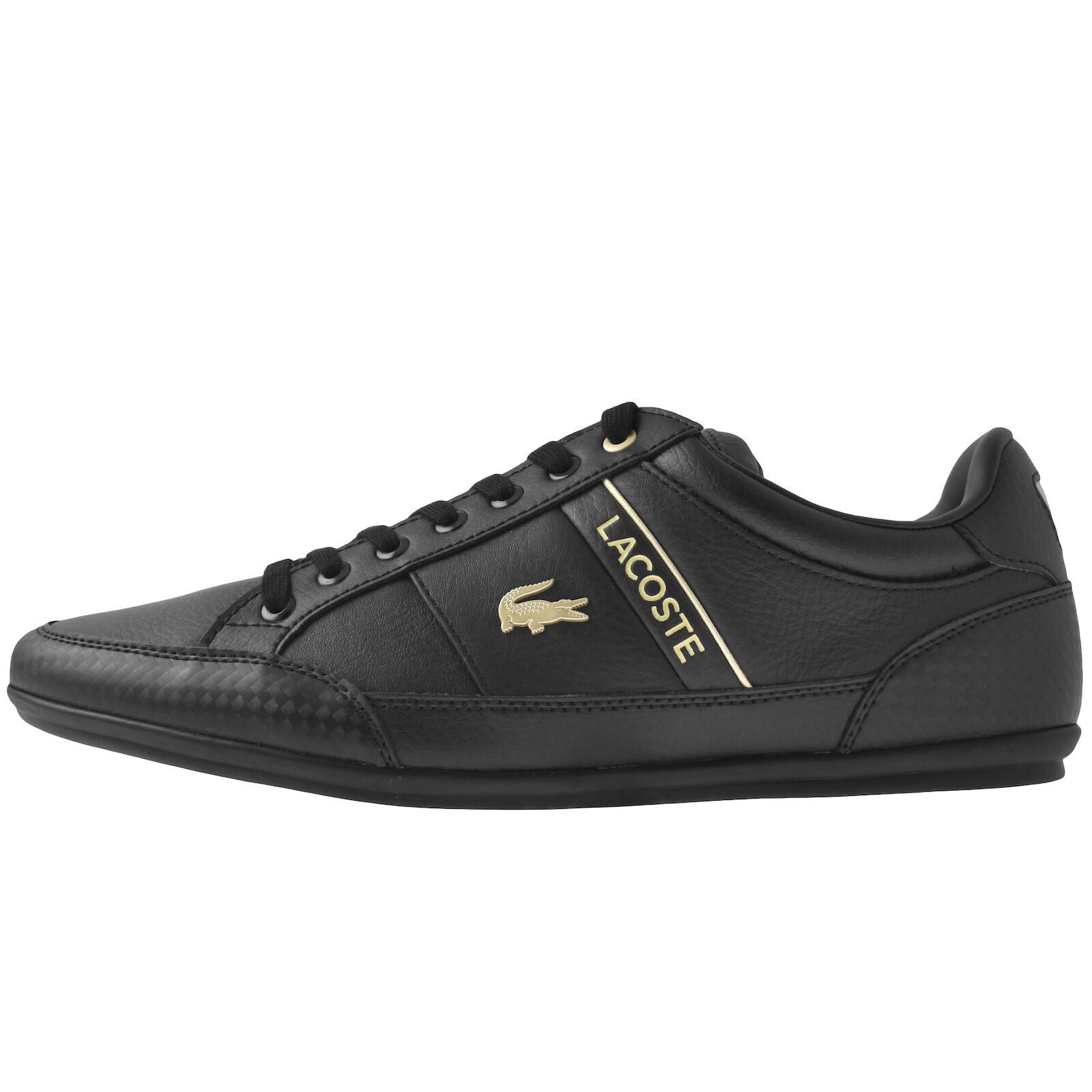 Lacoste Chaymon Trainers in Black for Men Lyst