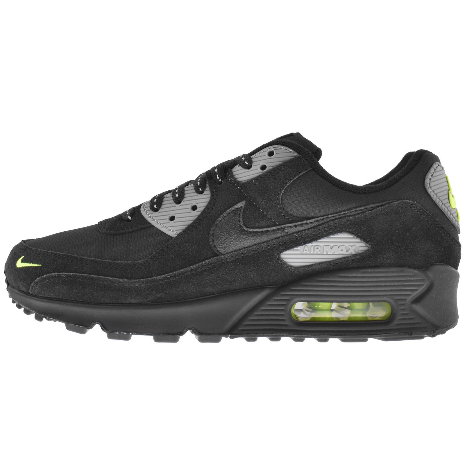 nike air max 90 mens black suede