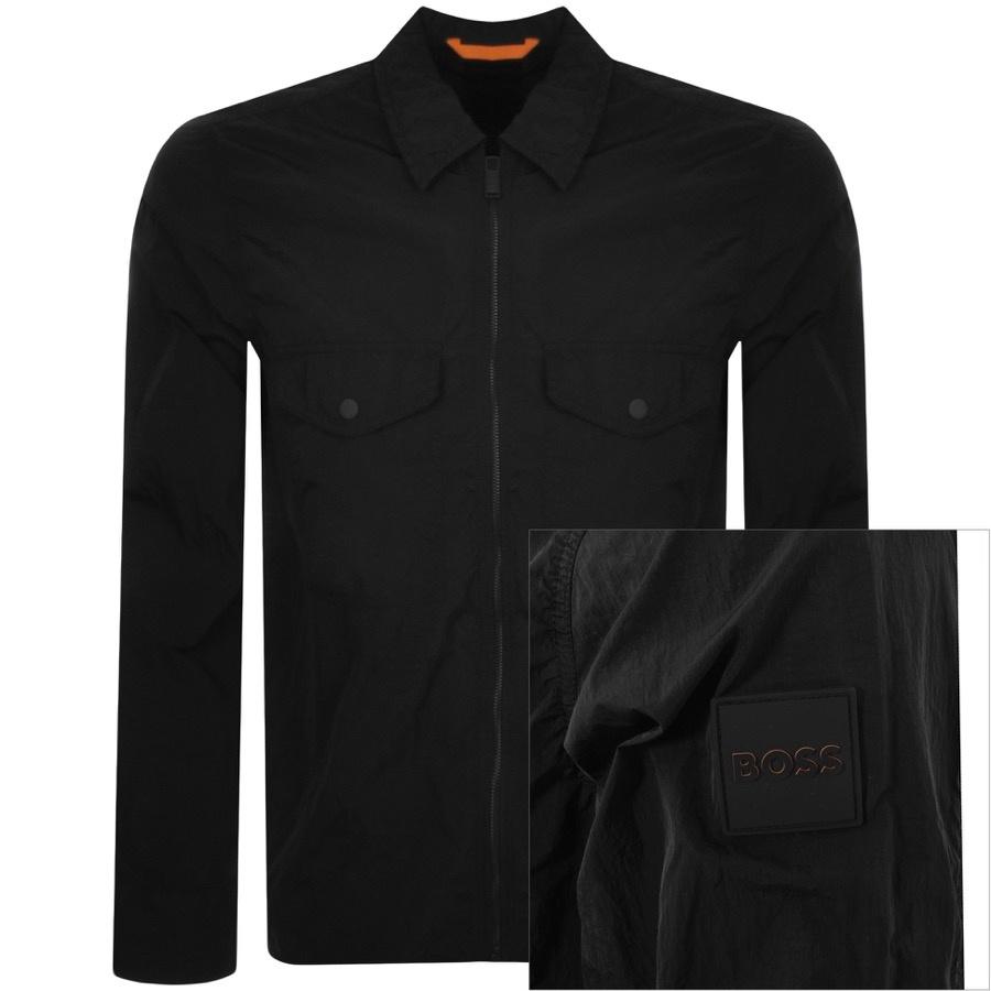 BOSS by HUGO BOSS Boss Full Zip Lovel Overshirt Jacket in Black for Men