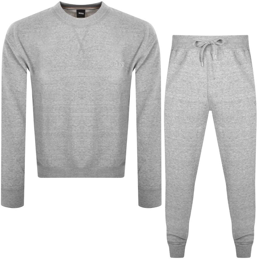 BOSS BUSINESS Boss Tracksuit in Grey for Men Lyst UK