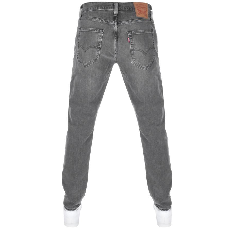 Levi's 512 Slim Tapered Jeans Grey in Grey for Men | Lyst UK