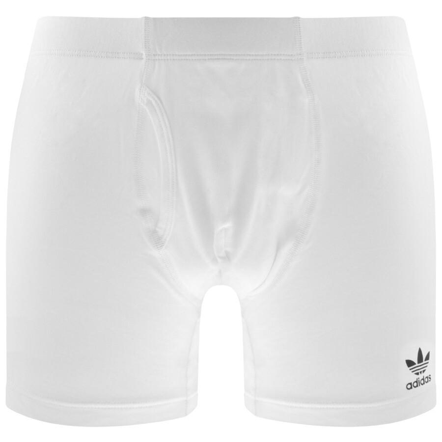 adidas Originals Triple Pack Boxer Shorts in White for Men | Lyst