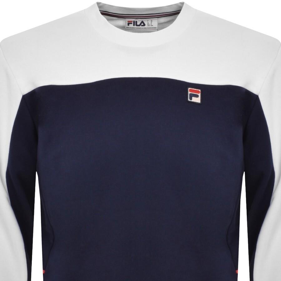 Fila Colour Block Sweatshirt in Blue for Men Lyst