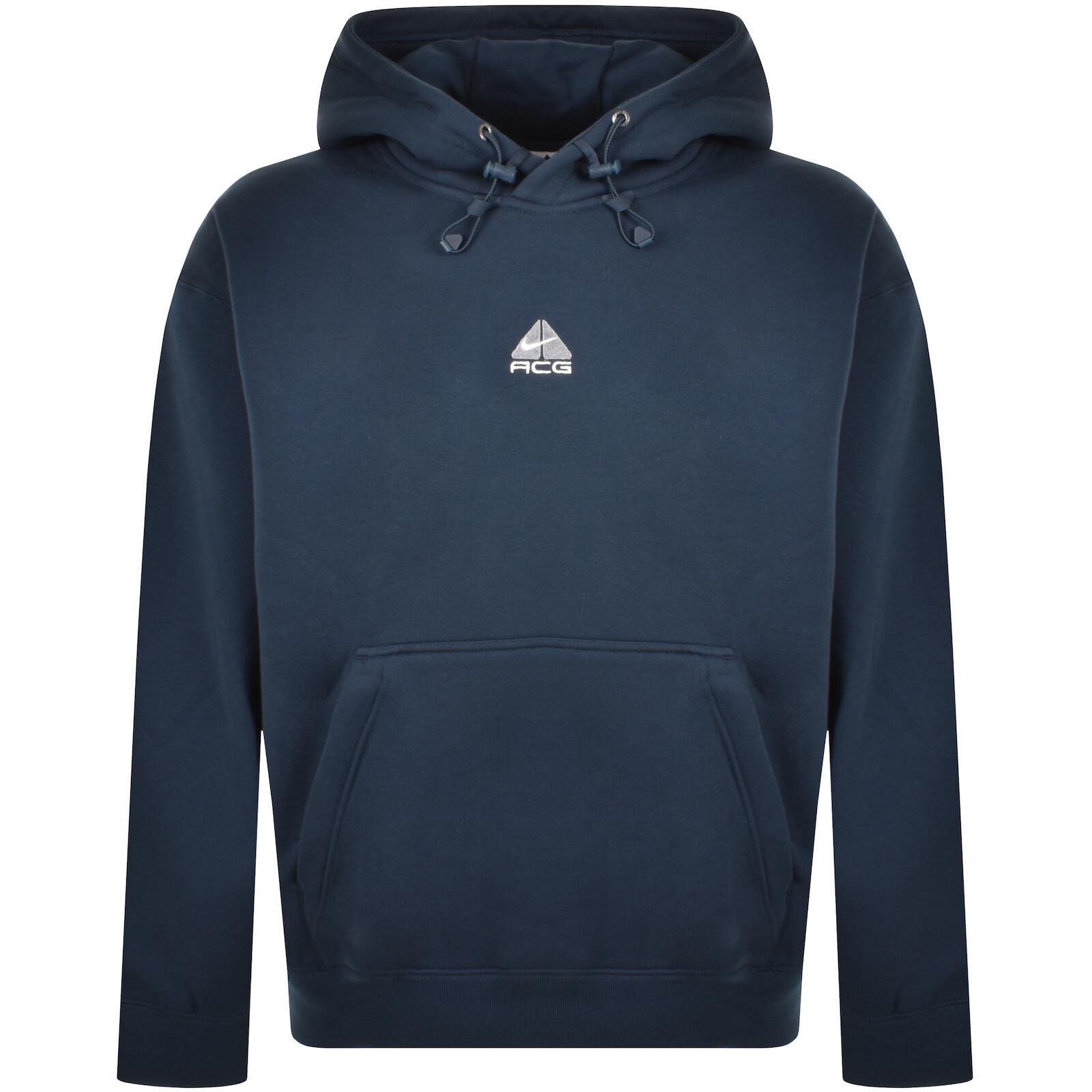 nike acg hoodie blue