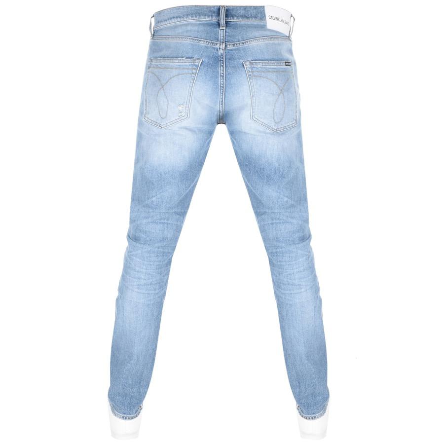 calvin klein athletic taper jeans