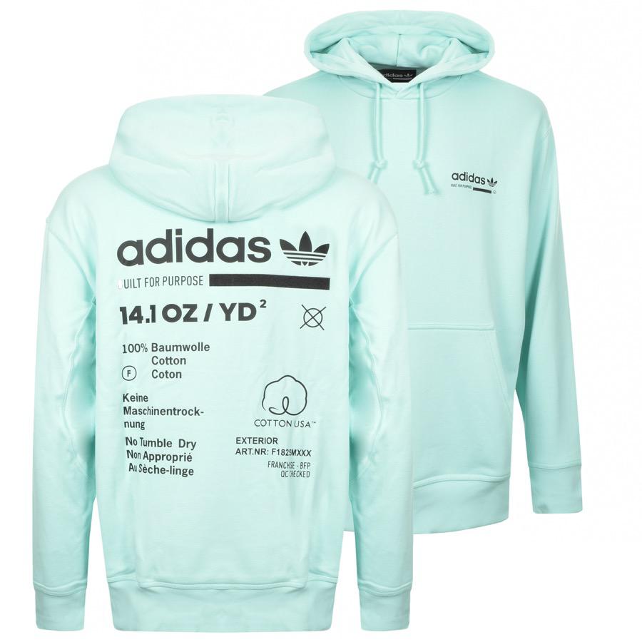 adidas kaval hoodie mint