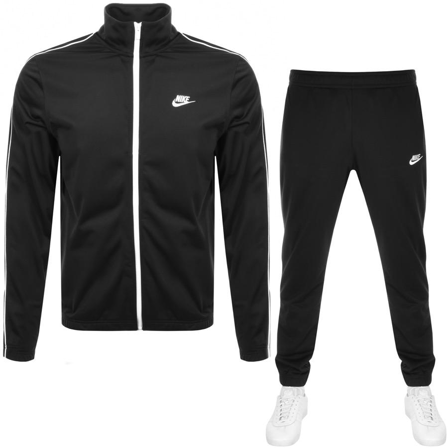 Nike Synthetic Tracksuit in Black for Men | Lyst