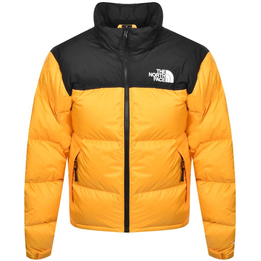 The North Face Synthetic 1996 Nuptse Down Jacket in Yellow for Men - Lyst