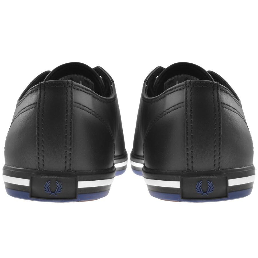 Fred perry hotsell kingston leather black