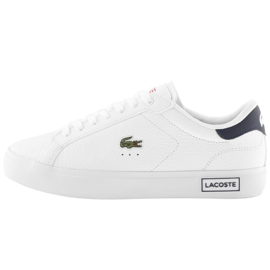 lacoste trainers red