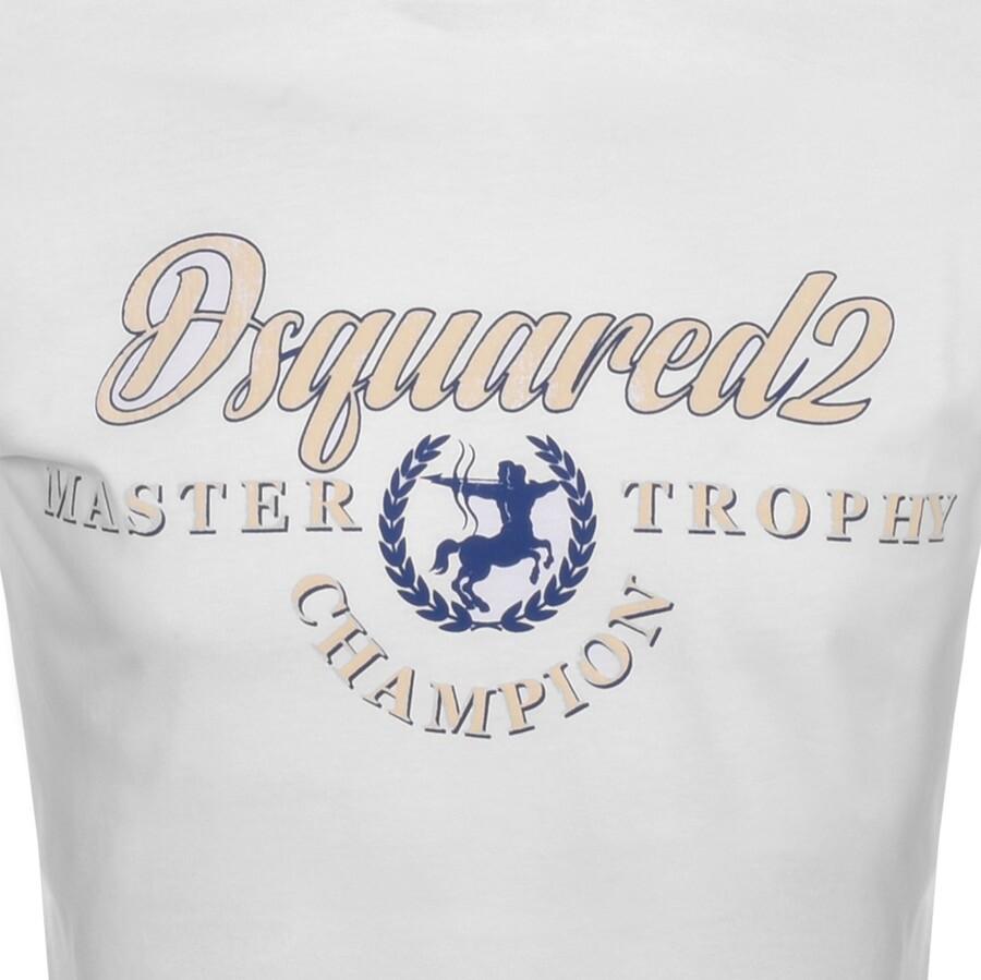 Dsquared and shop champagne t shirt