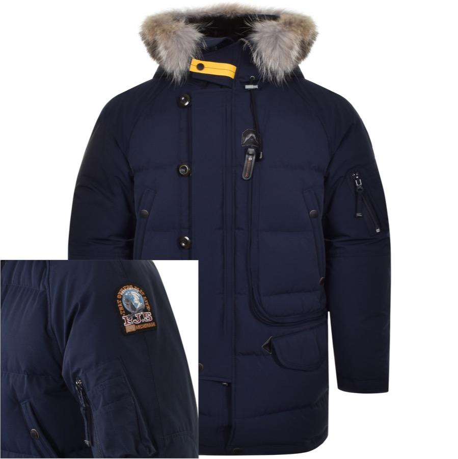 Parajumpers Fleece Type N3b Jacket In Navy Blue For Men Lyst