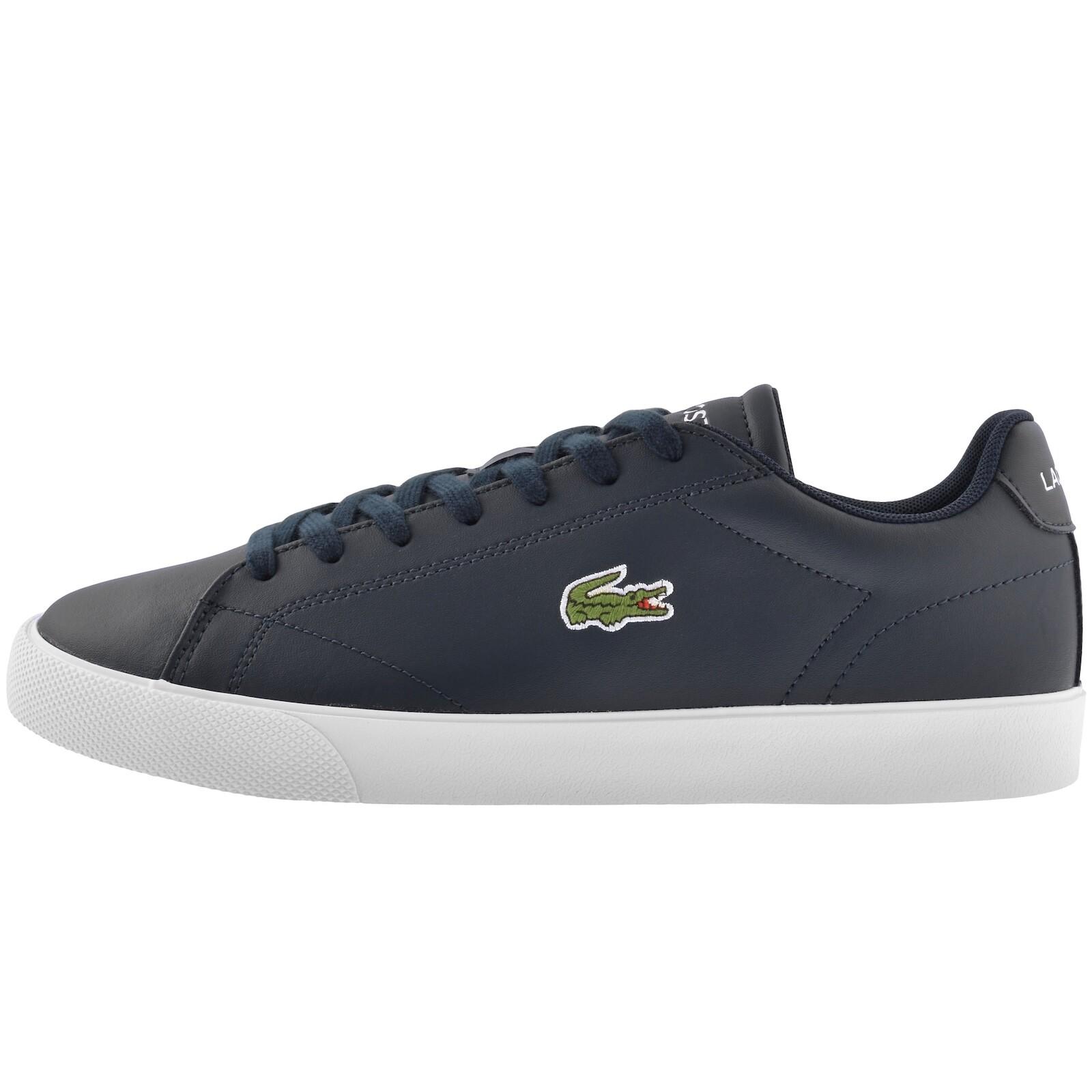 Navy Lacoste Power Court Trainers Lacoste Men Lacoste Navy Lerond