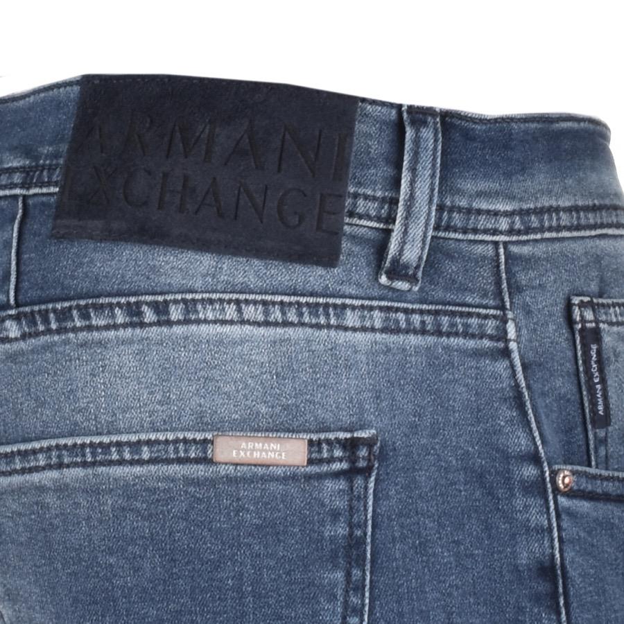 armani exchange j15 relaxed straight jeans