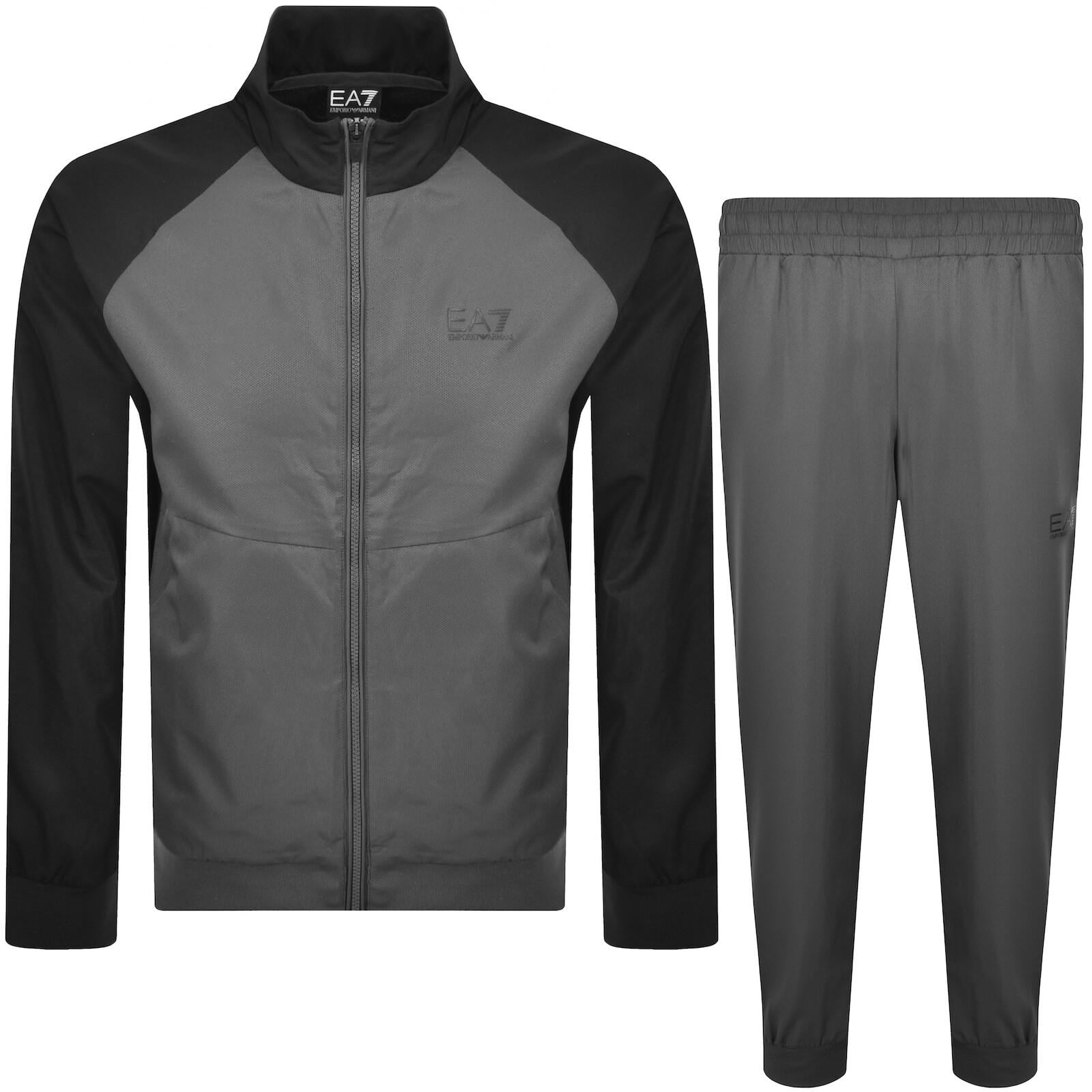 EA7 Emporio Armani Ventus7 Tracksuit in Black for Men | Lyst