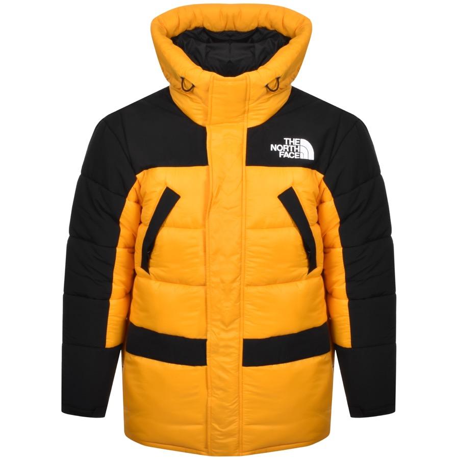 The North Face Synthetic Himalayan Insulated Parka in Yellow for Men - Lyst