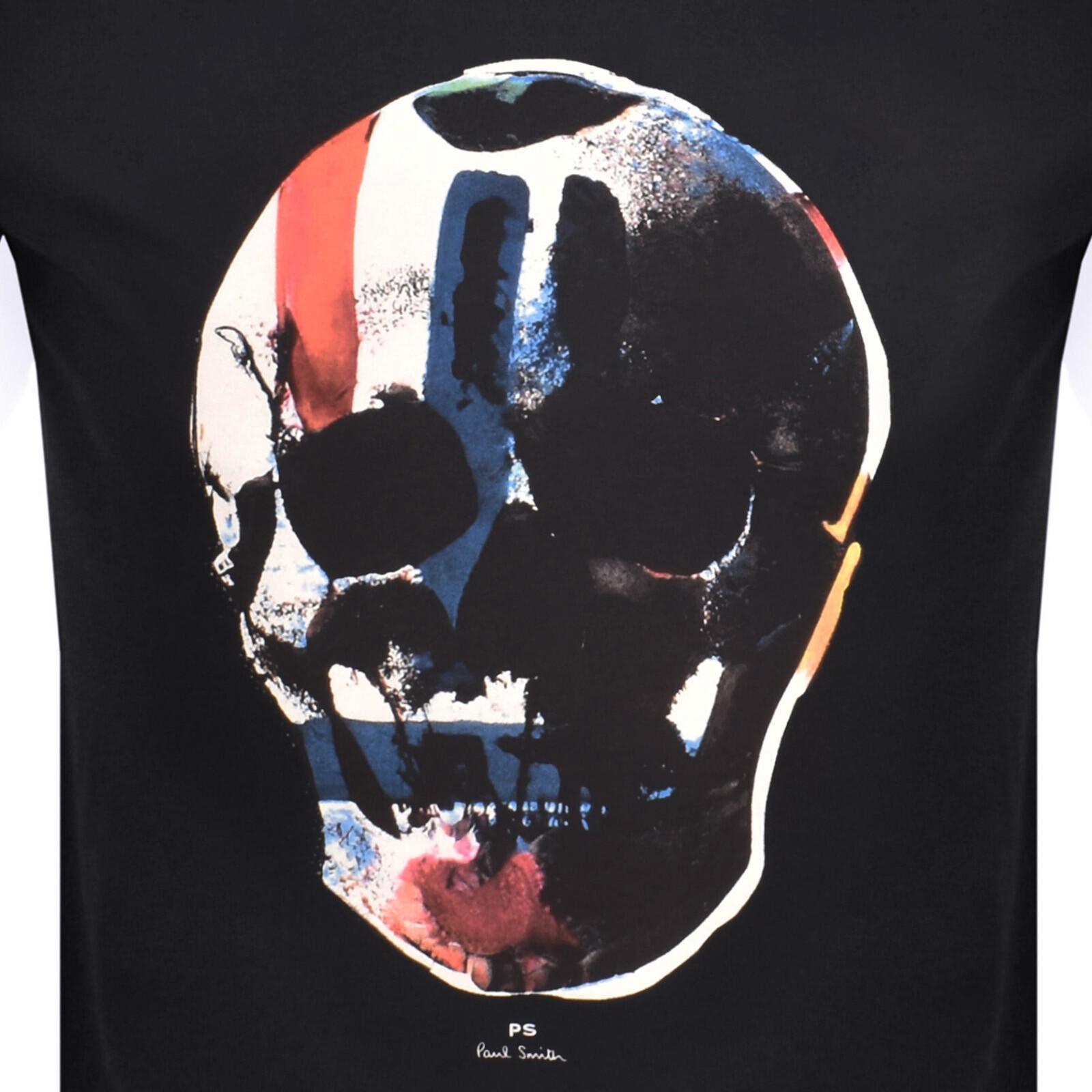 Paul Smith Skull T Shirt in Black for Men | Lyst UK