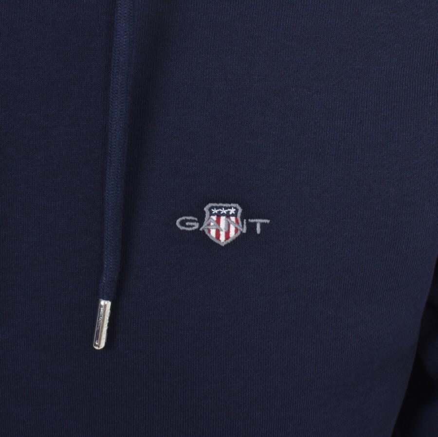 GANT Regular Shield Full Zip Hoodie in Blue for Men Lyst