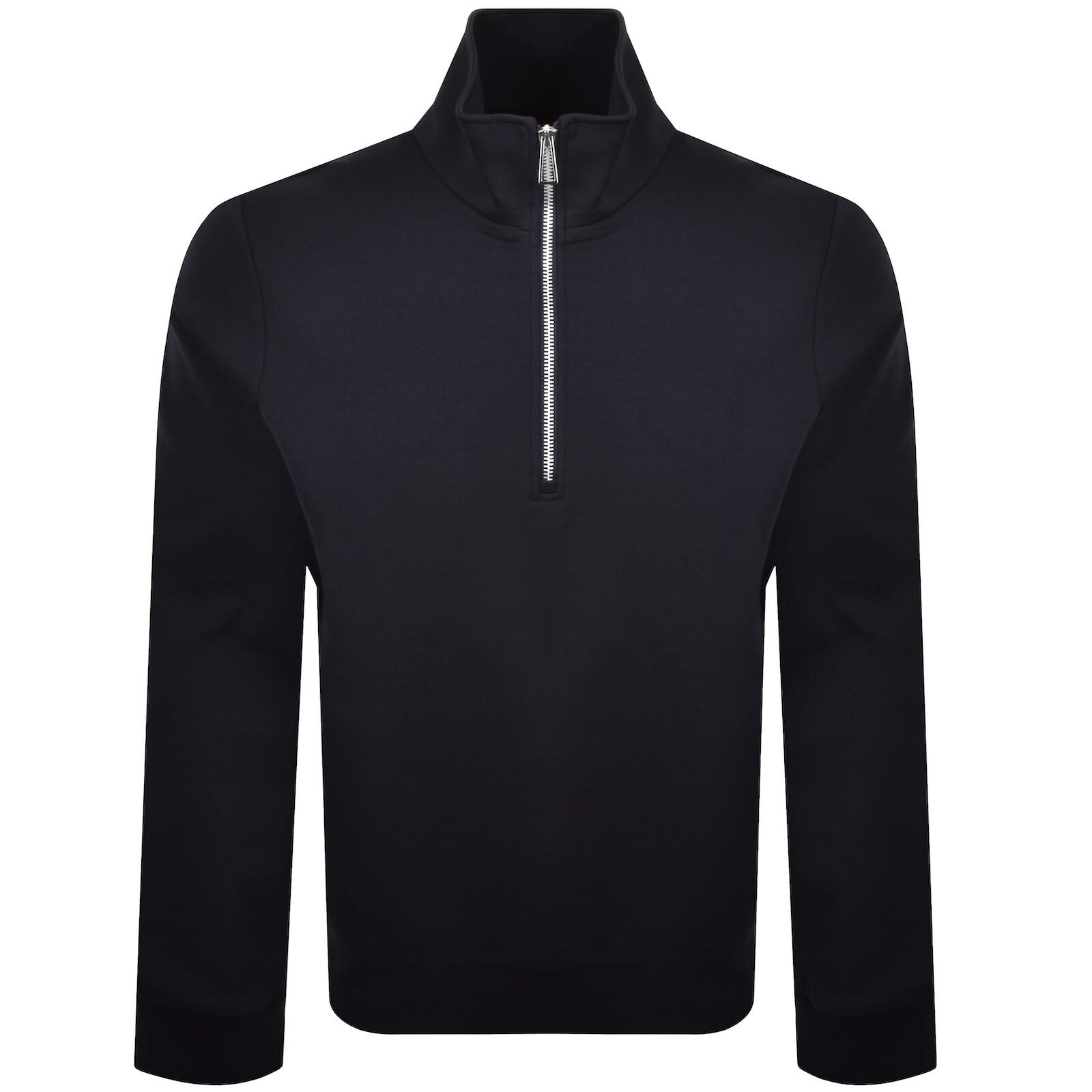 Paul Smith Half Zip Sweatshirt in Blue for Men | Lyst