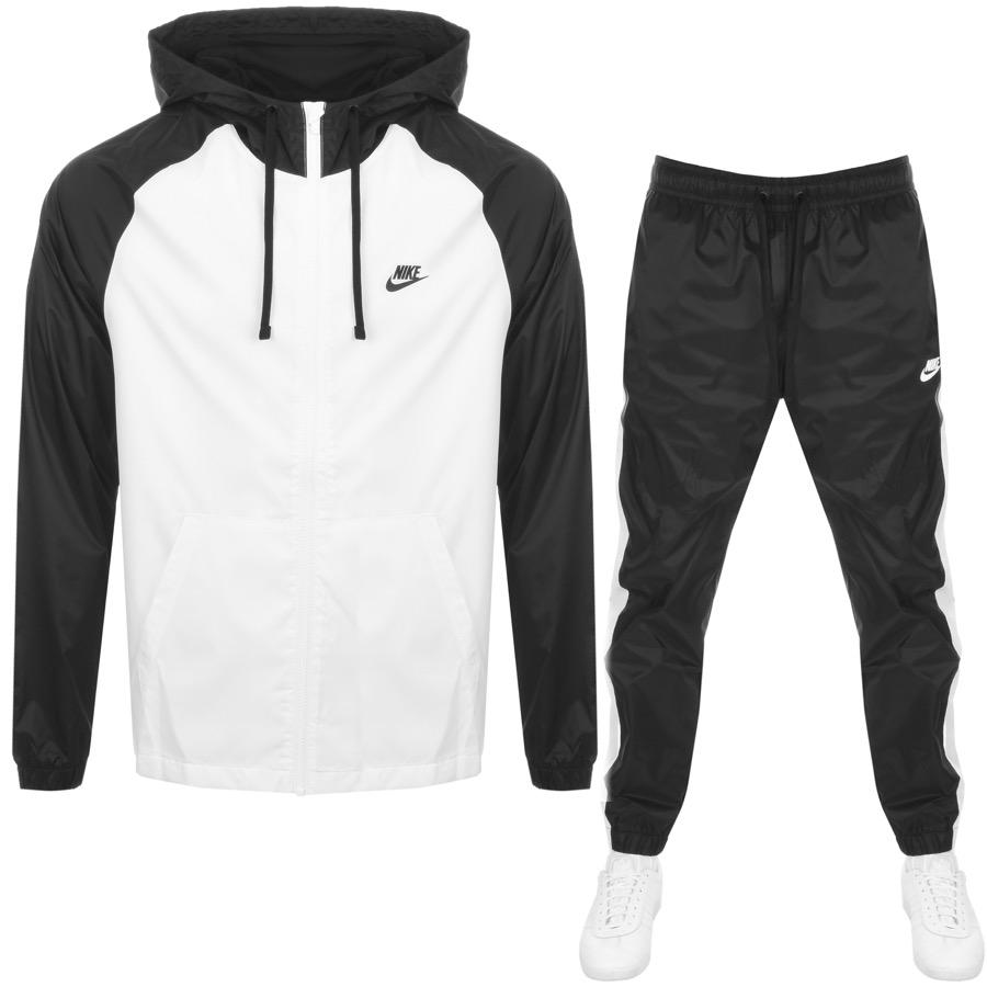 Nike Tracksuit White And Black | estudioespositoymiguel.com.ar