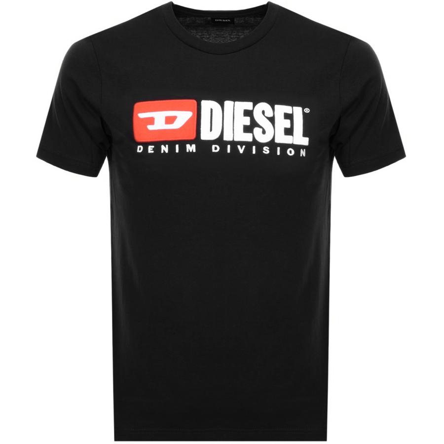 DIESEL Cotton T Just Division T Shirt in Black for Men - Save 22% - Lyst