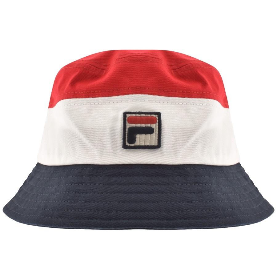 Fila Tabbs Bucket Hat in Red for Men | Lyst