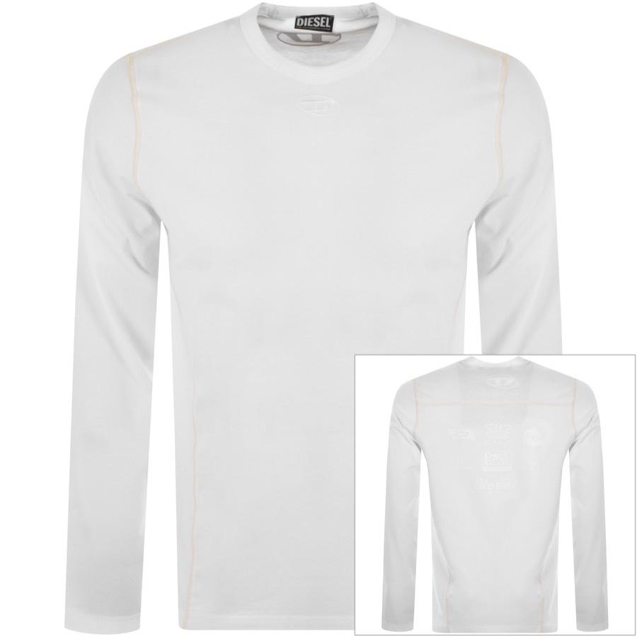 DIESEL Cotton Long Sleeve T Shirt in 
