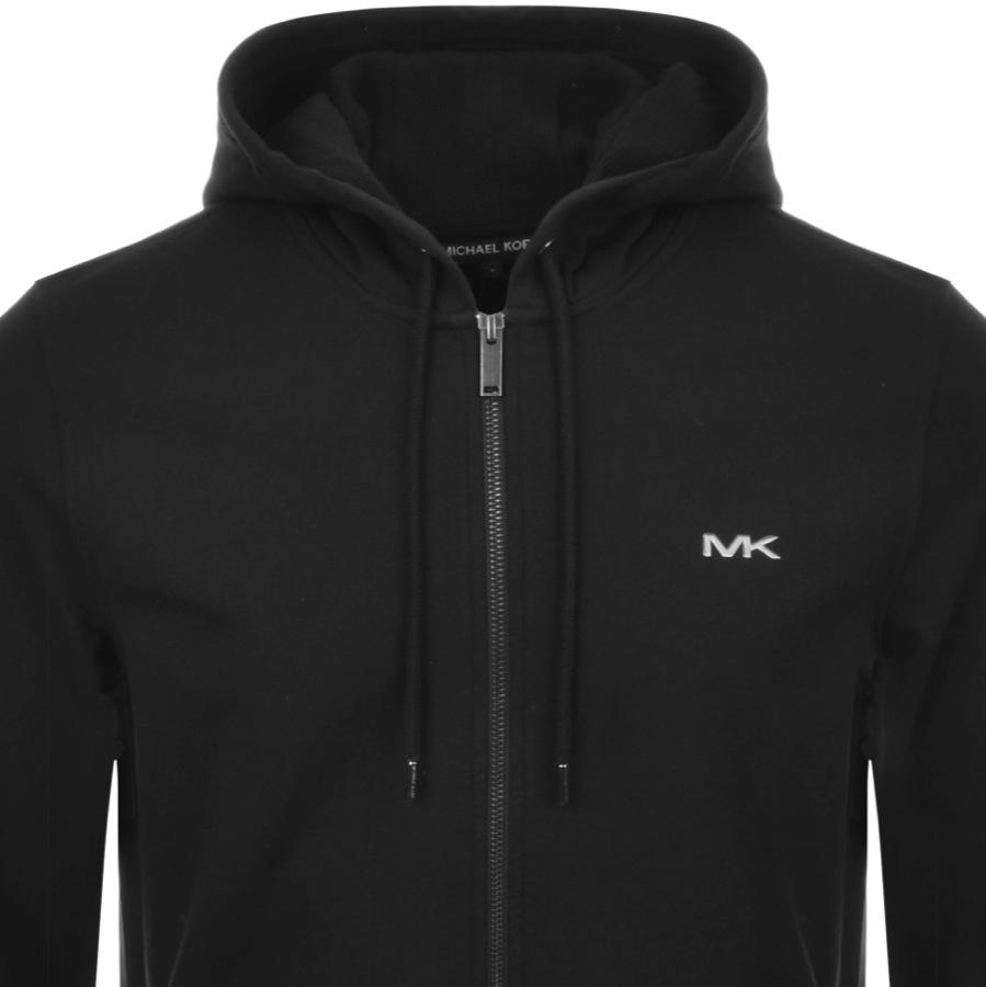 michael kors black zip up hoodie