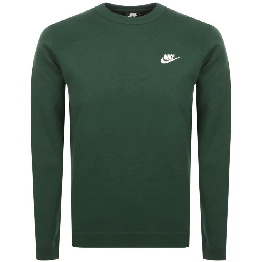 nike green sweater