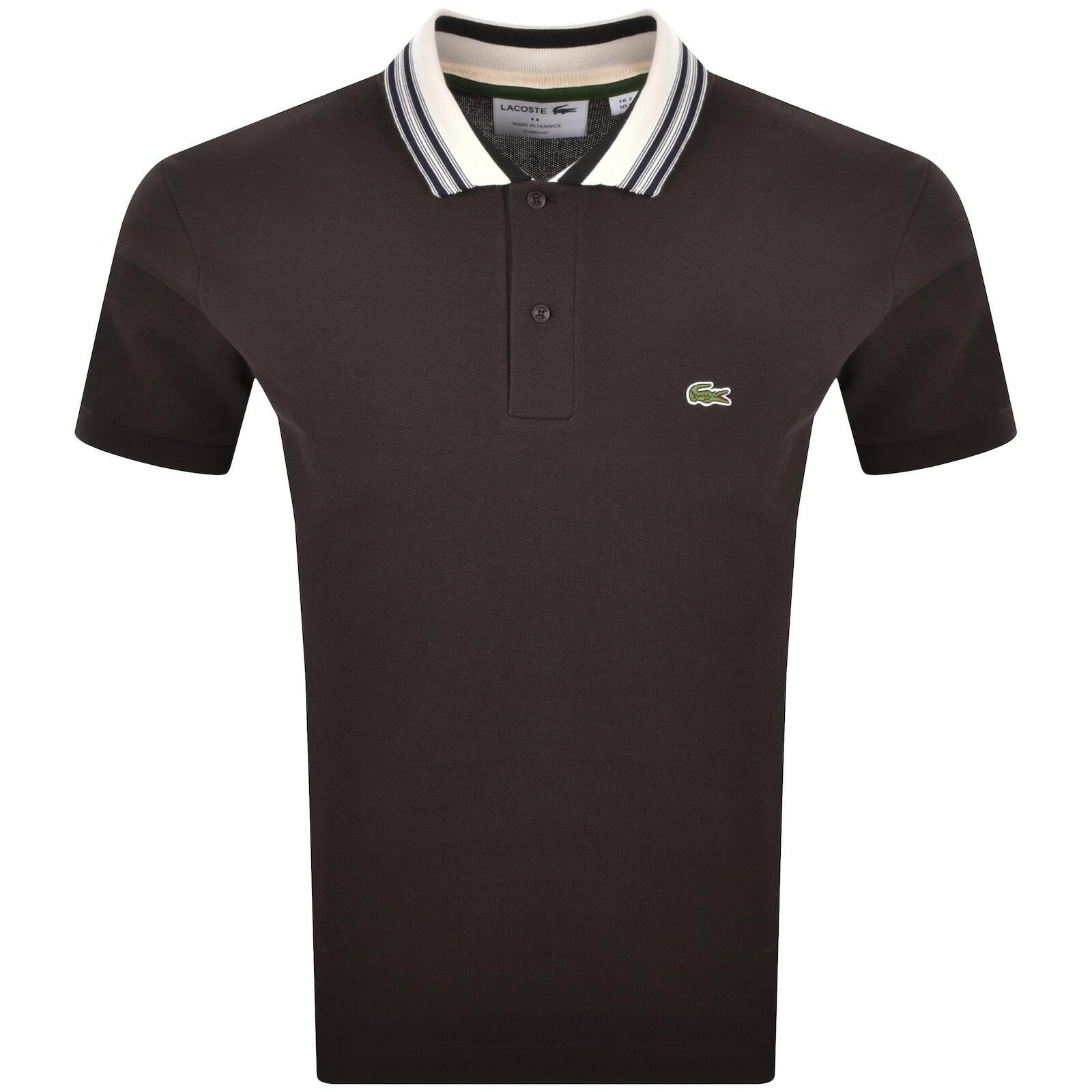 Clothing T Shirt Lacoste Noir Homme Lacoste Polo Shirts For Men