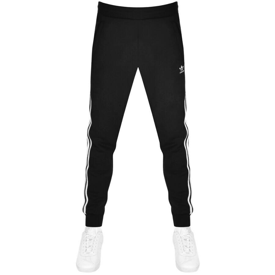 adidas Originals 3 Stripes Tracksuit in Black for Men | Lyst