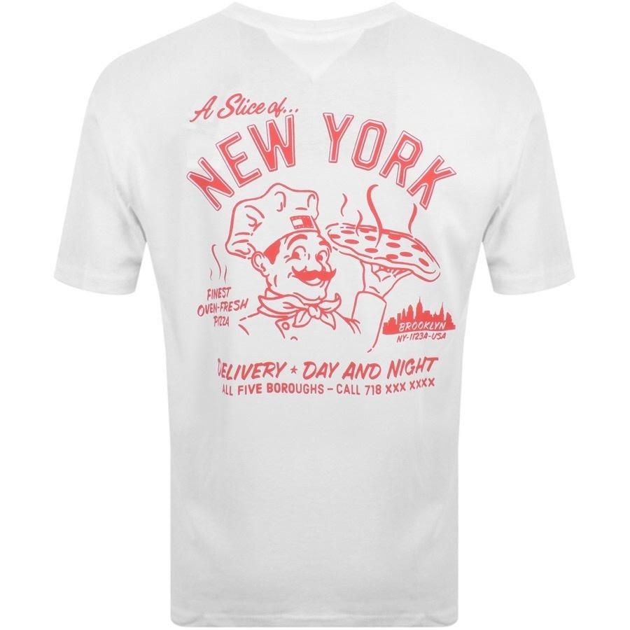 Tommy Hilfiger Denim Best Pizza Logo T Shirt in White for Men | Lyst
