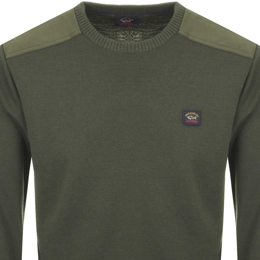 paul and shark crew knit jumper