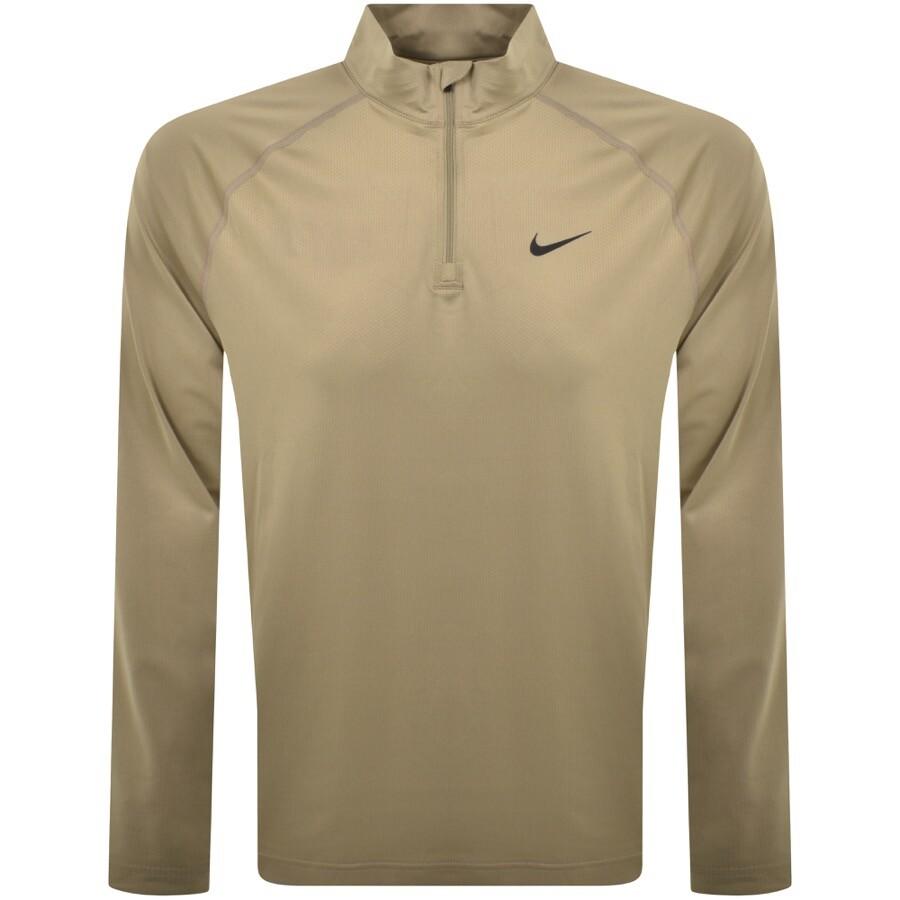 khaki nike quarter zip