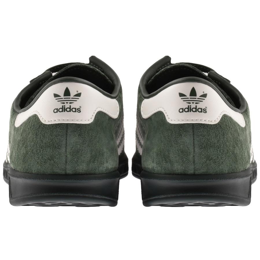 adidas Originals Hamburg Trainers in Green for Men | Lyst