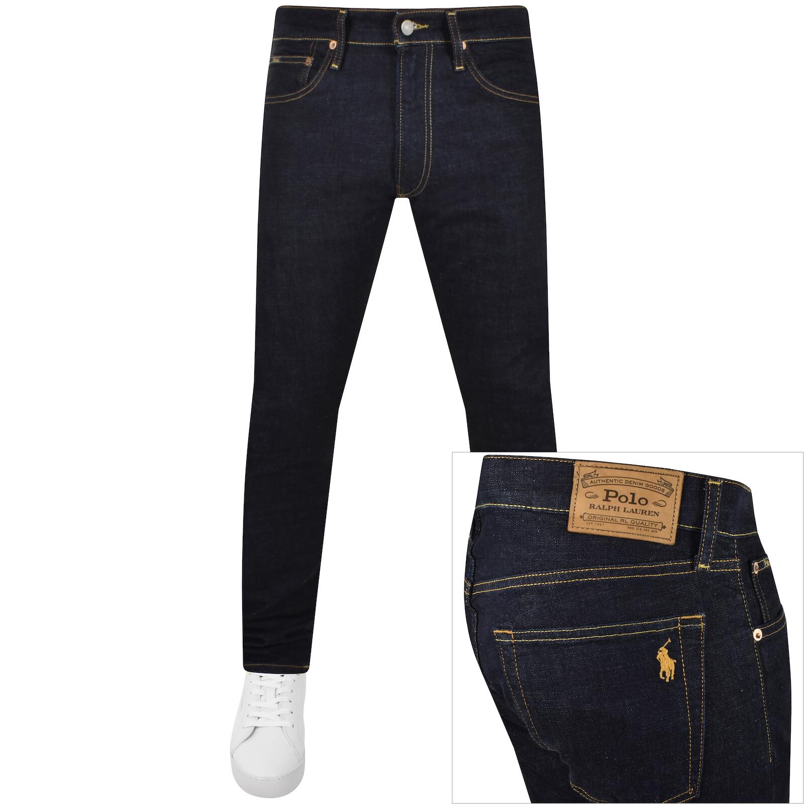 Ralph Lauren Sullivan Slim Fit Jeans Dark Wash in Blue for Men Lyst UK