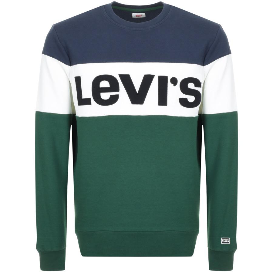 levi's sweatshirt blue