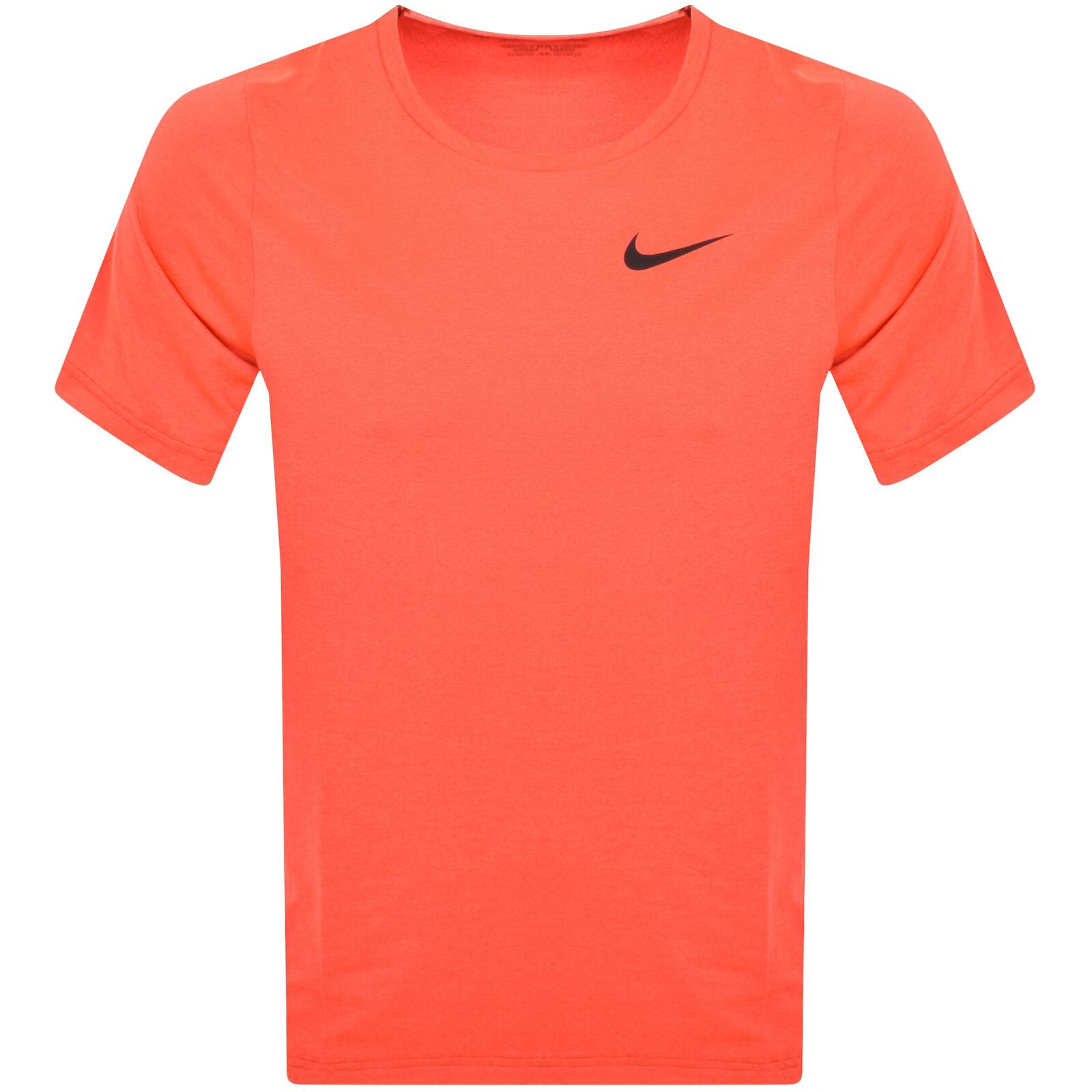 Nike dri fit orange new arrivals