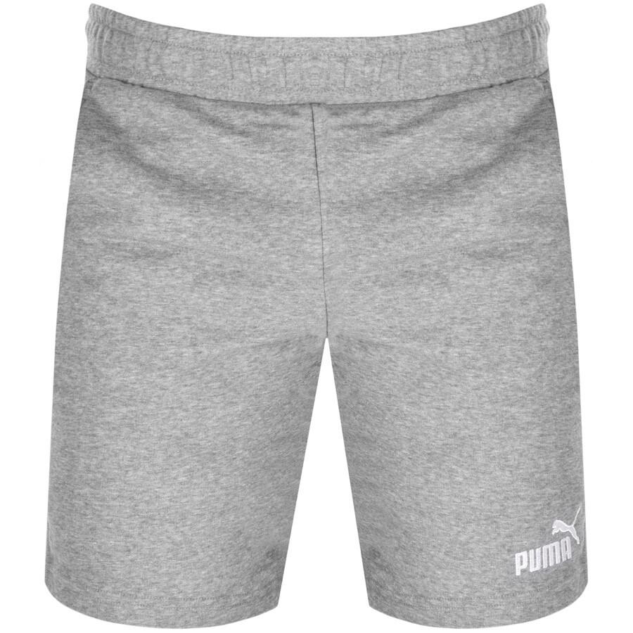 PUMA Cotton Sweatshirt And Shorts Set in Grey (Gray) for Men | Lyst