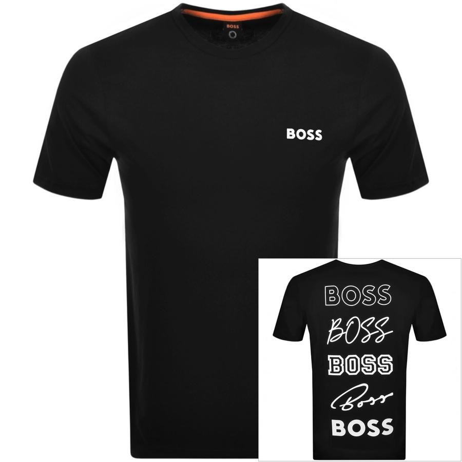 black hugo boss tshirt