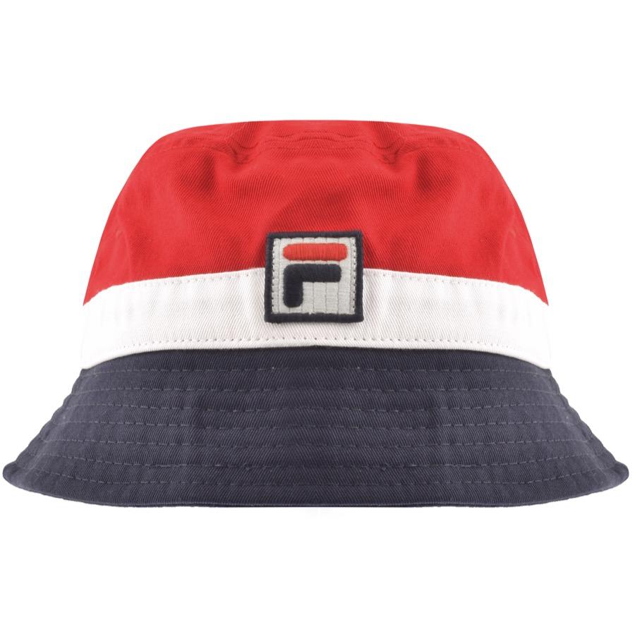 New MENS FILA WHITE BASIL COTTON BUCKET HAT HATS