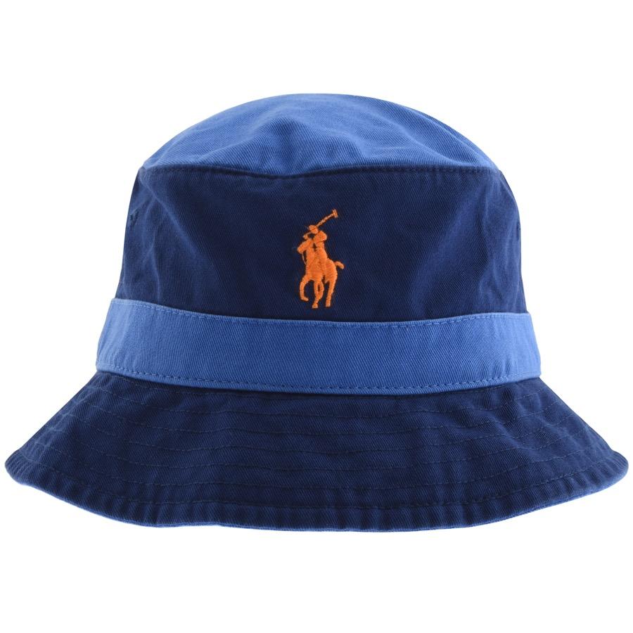 Ralph Lauren Polo Bucket Hat in Blue for Men | Lyst