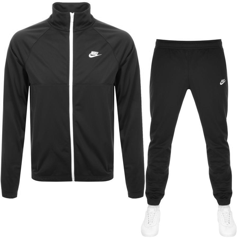 Nike Synthetic Standard Fit Tracksuit in Black for Men - Lyst