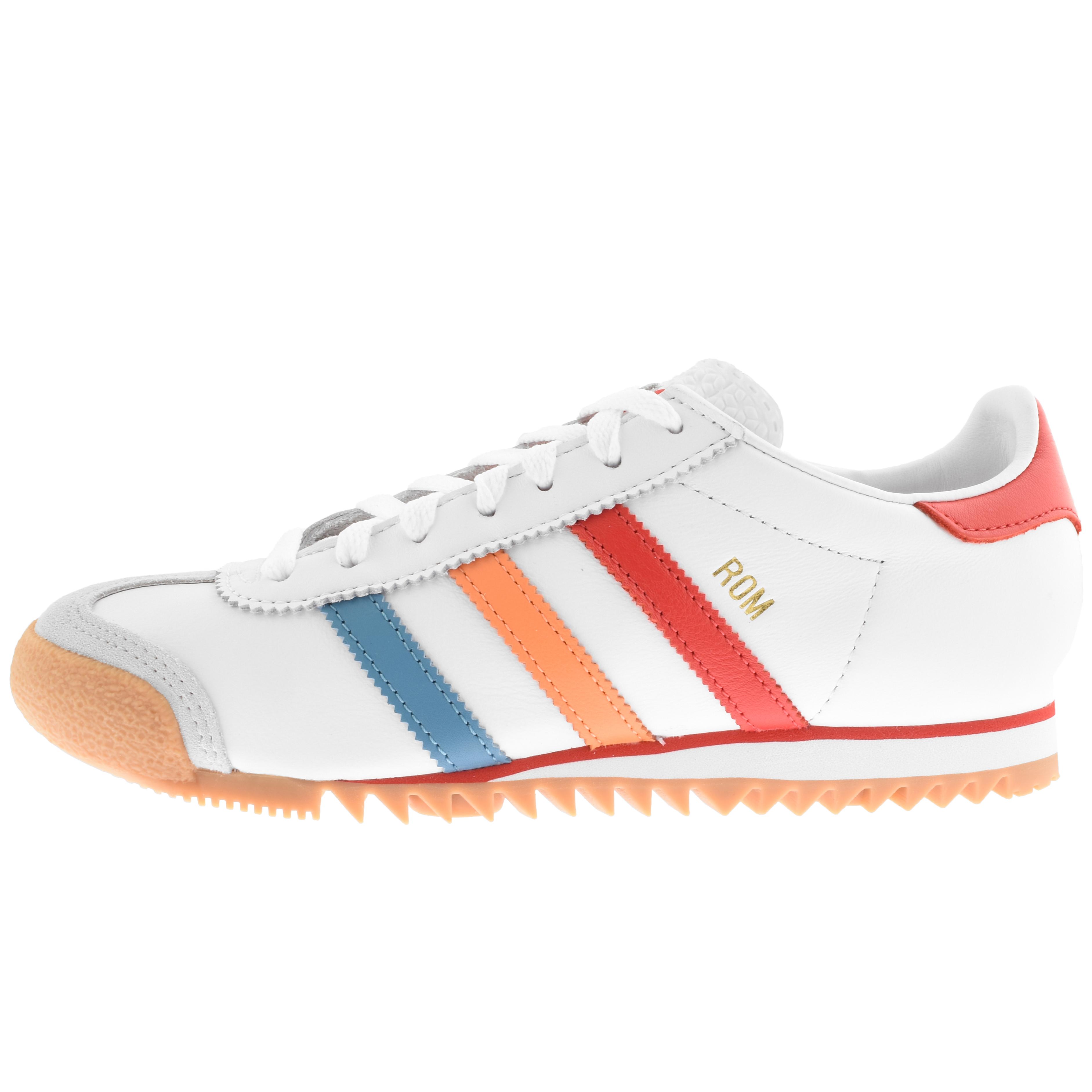 adidas Originals Lace Rom Trainers in White for Men - Lyst