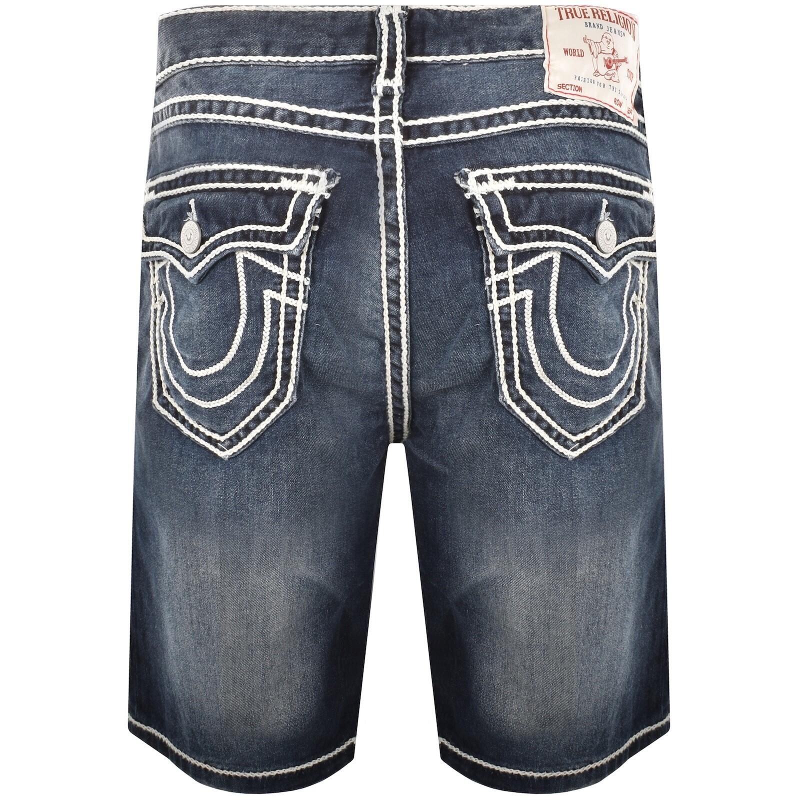 TRUE RELIGION Vinny Rope Stitch Shorts in Blue for Men | Lyst UK