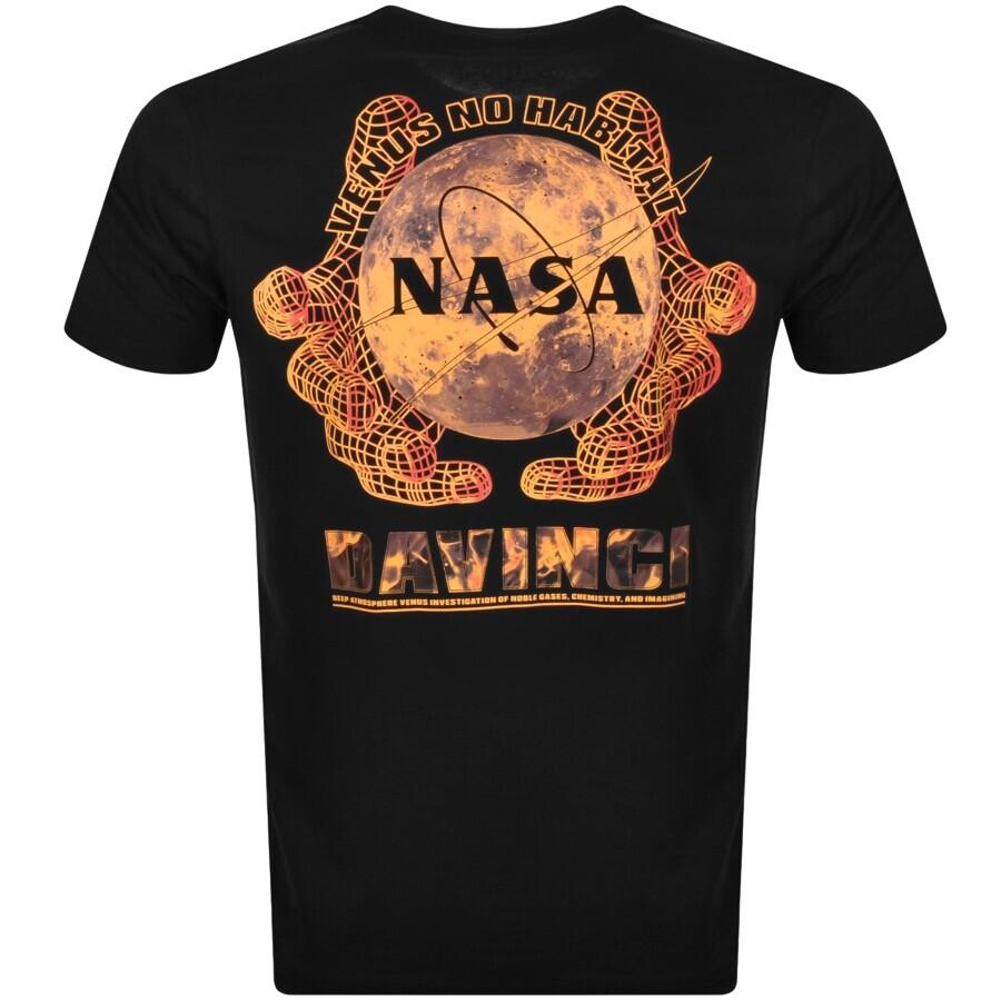 Alpha Industries Nasa Davinci T Shirt in Black for Men | Lyst