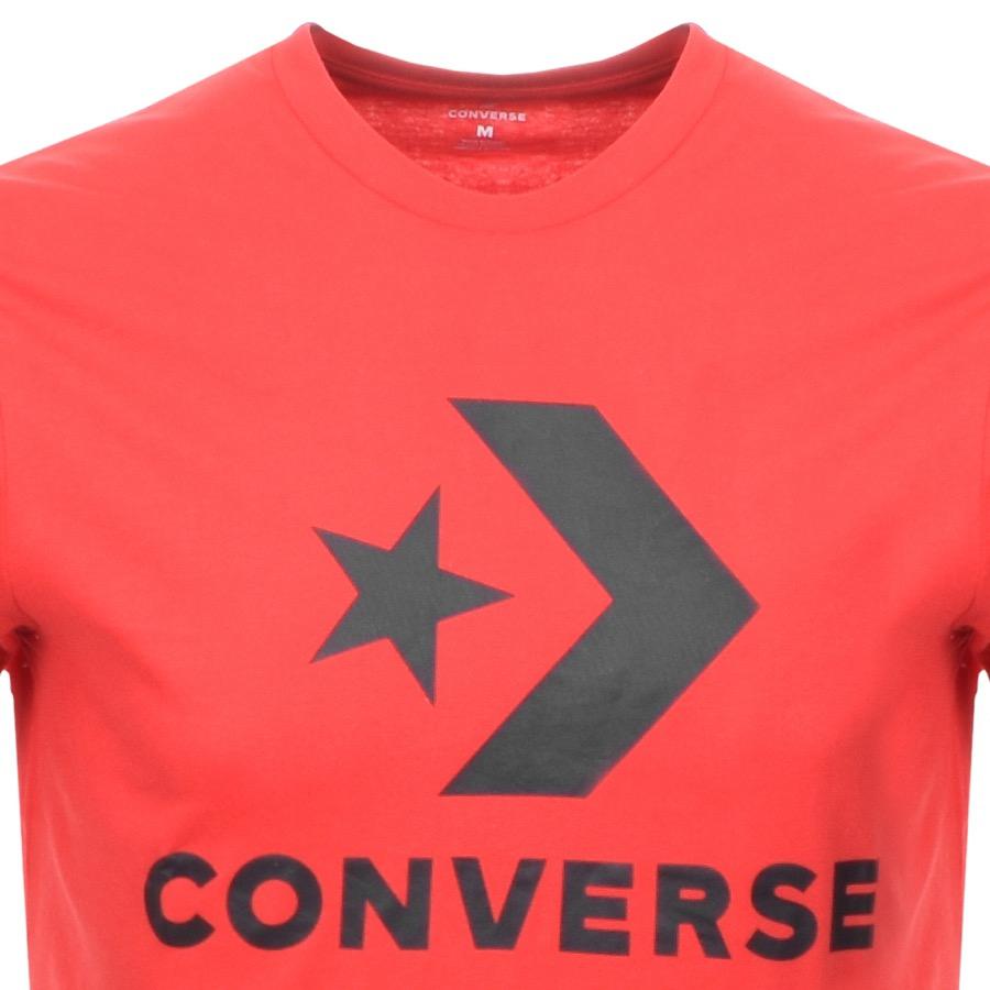 converse red t shirt