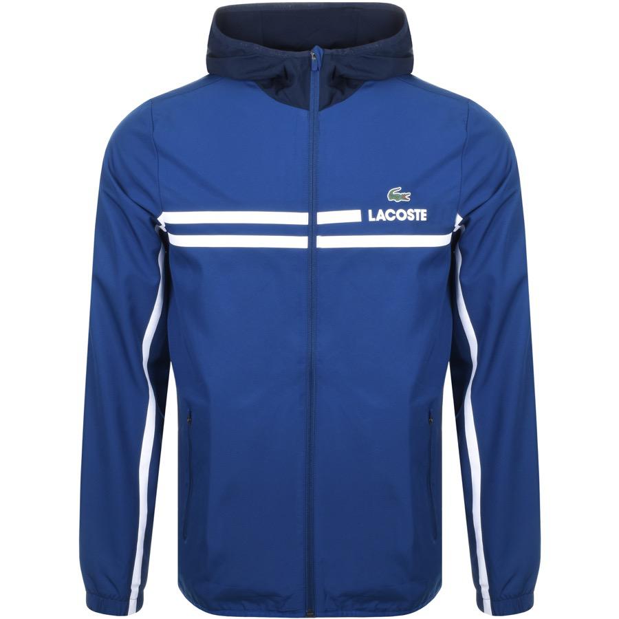 lacoste sport hooded jacket